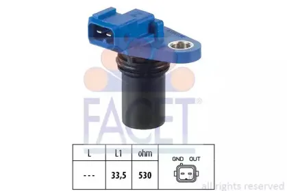 Датчик, положение распределительного вала FACET купить