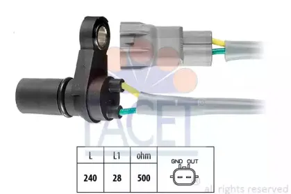 Датчик частоты вращения, автоматическая коробка передач FACET купить