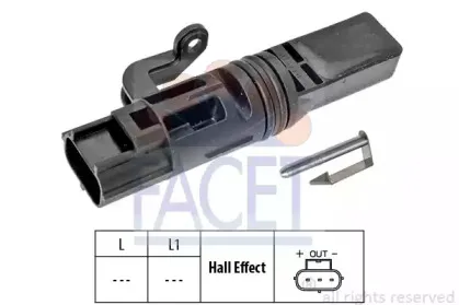 Датчик частоты вращения, управление двигателем FACET купить