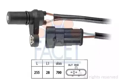 Датчик частоты вращения, автоматическая коробка передач FACET купить