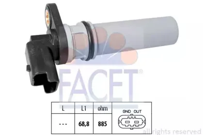 Датчик частоты вращения, управление двигателем FACET купить