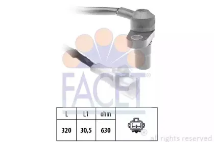 Датчик, частота вращения FACET купить
