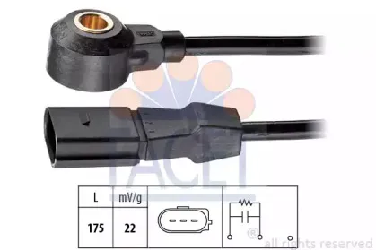 Датчик детонации FACET купить