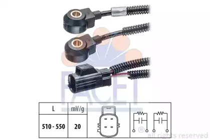 Датчик детонации FACET купить