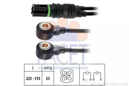 Датчик детонации FACET купить