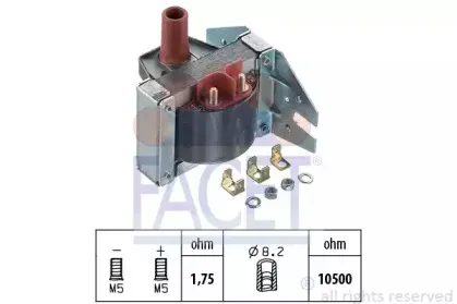 Катушка зажигания FACET купить