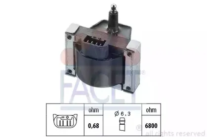 Катушка зажигания FACET купить