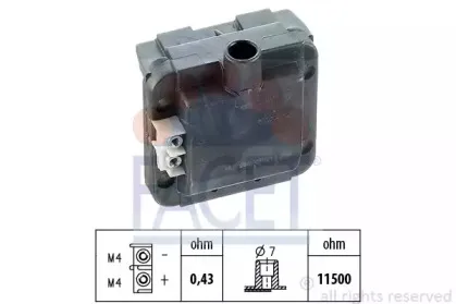 Катушка зажигания FACET купить