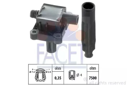 Катушка зажигания FACET купить