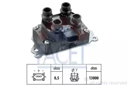 Катушка зажигания FACET купить