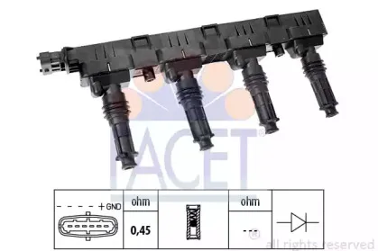 Катушка зажигания FACET купить