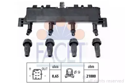 Катушка зажигания FACET купить