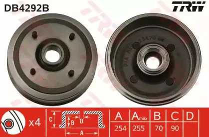 Тормозной барабан TRW купить
