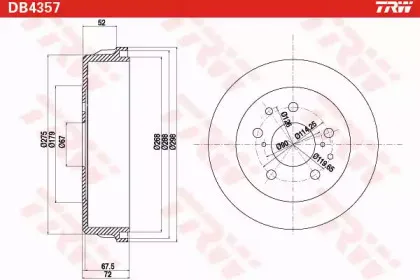 Тормозной барабан TRW купить