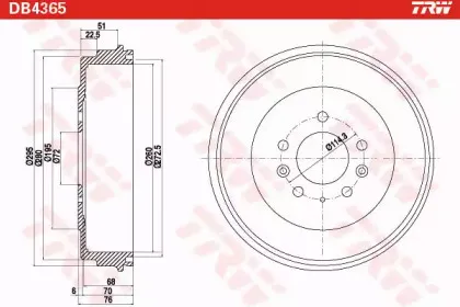 Тормозной барабан TRW купить