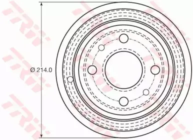 Тормозной барабан TRW купить