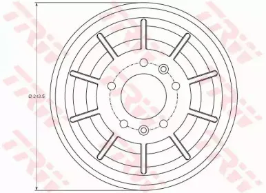 Тормозной барабан TRW купить