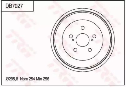 Тормозной барабан TRW купить