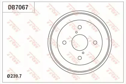 Тормозной барабан TRW купить