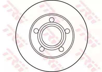 DF2651  TRW - Гальмівний диск TRW купить
