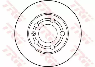 DF2805  TRW - Гальмівний диск TRW купить