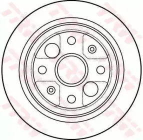 Тормозной диск TRW купить