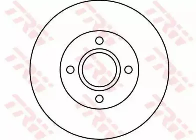 DF4036  TRW - Гальмівний диск TRW купить