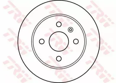 DF4050  TRW - Гальмівний диск TRW купить