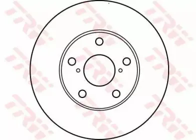 DF4161  TRW - Гальмівний диск TRW купить
