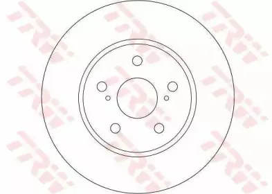 DF4204  TRW - Гальмівний диск TRW купить