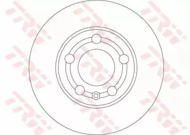 DF4253  TRW - Гальмівний диск TRW купить