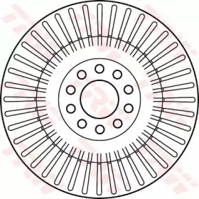 Тормозной диск TRW купить