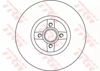 Диск гальмівний TRW купить