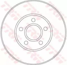 Тормозной диск TRW купить