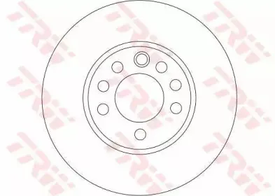 DF4293  TRW - Гальмівний диск TRW купить