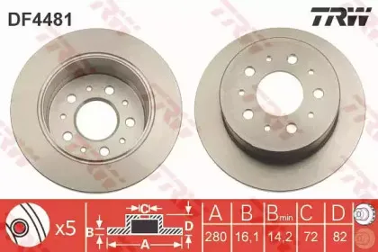 Тормозной диск TRW купить