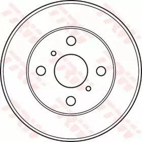 Тормозной диск TRW купить