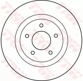 DF4964  TRW - Гальмівний диск TRW купить