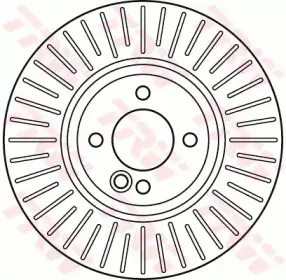 Тормозной диск TRW купить