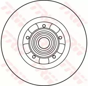 Тормозной диск TRW купить
