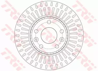 Диск гальмівний TRW купить