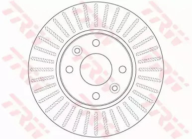 Диск гальмівний TRW купить