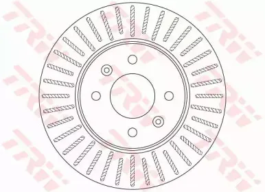 DF6198  TRW - Гальмівний диск TRW купить