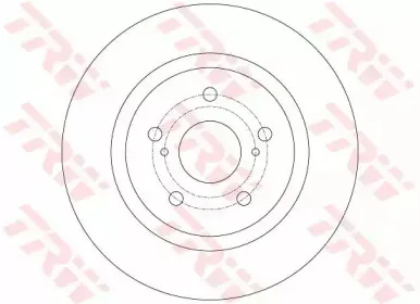 DF6324  TRW - Гальмівний диск TRW купить