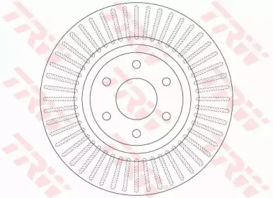 DF6425  TRW - Гальмівний диск TRW купить