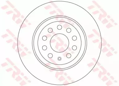DF6504  TRW - Гальмівний диск TRW купить