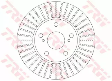DF6679  TRW - Гальмівний диск TRW купить
