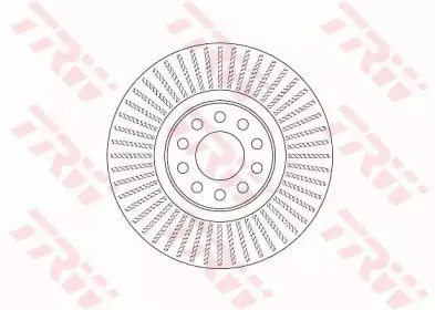 Диск гальмівний TRW купить