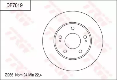 Тормозной диск TRW купить