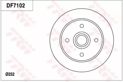Тормозной диск TRW купить